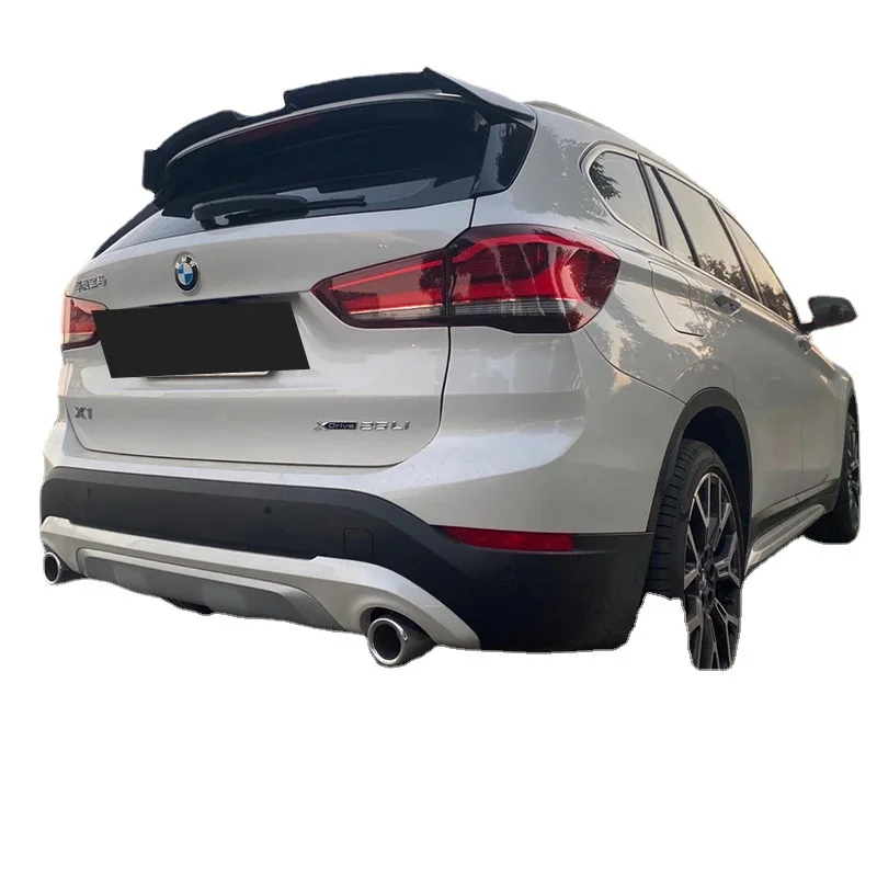 for BMWx1 2016-2021 high quality abs spoiler sports free punching 3m glue car decoration accessories