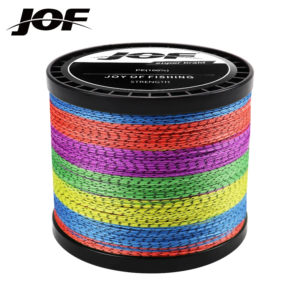 

JOF Fishing Lines Japanese 100% PE 8 Strands Smooth Deep Sea Pesca Tackle1000M 22 31 41 50 61 72 88LB