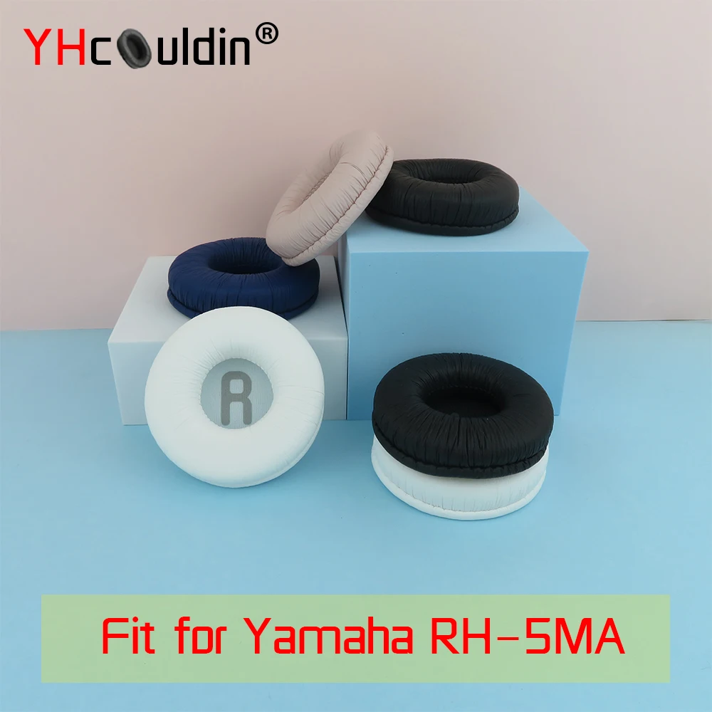 แผ่นรองหูฟังสำหรับ Yamaha RH-5MA หูฟัง Ear Cushions ครอบคลุมหูฟัง PU เปลี่ยน