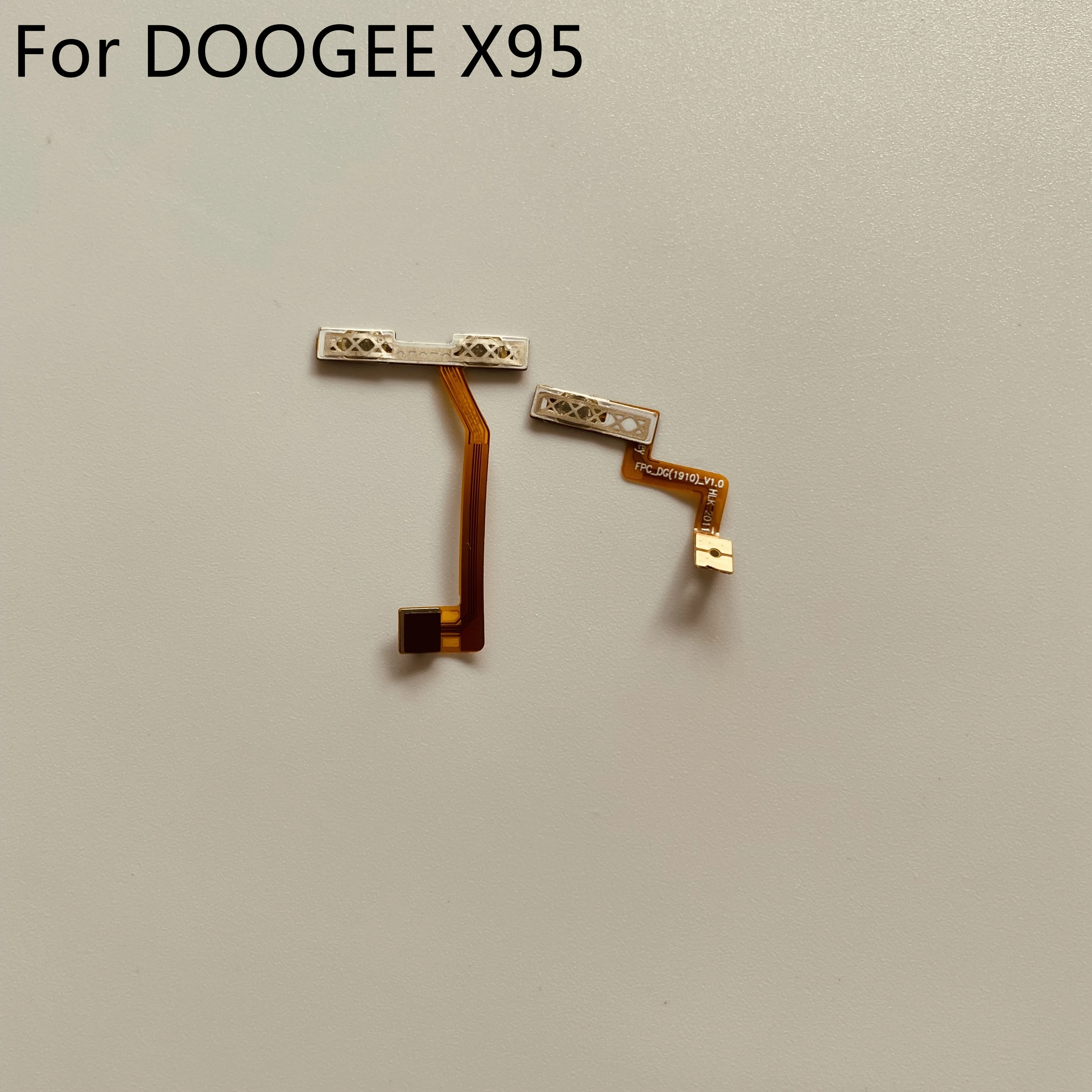 DOOGEE X95 Power On Off Button Volume Key Flex Cable FPC For DOOGEE X95 6.52'' MTK6737 Mobile Phone Free Shipping