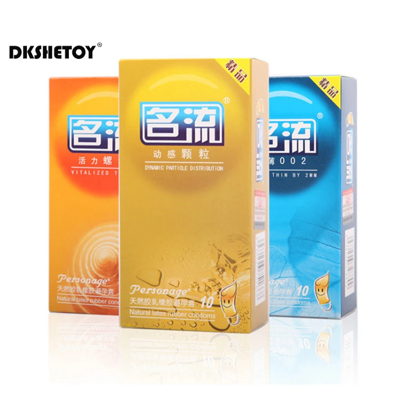 Personage condoms for g spot Lubrication delay ejaculation Latex Ultra Thin dotted ribbed condoms multipack Contraception