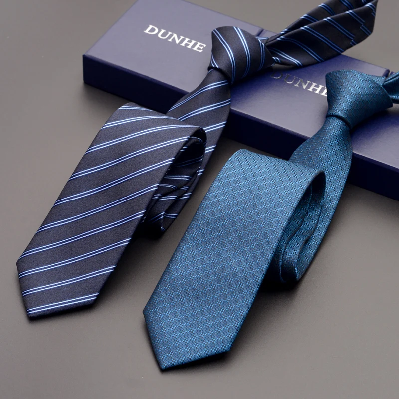Corbatas de boda de alta calidad para hombres, corbata delgada de 6cm, diseñadores de marca, corbata de cuello de plata gris y azul con regalo, 2024