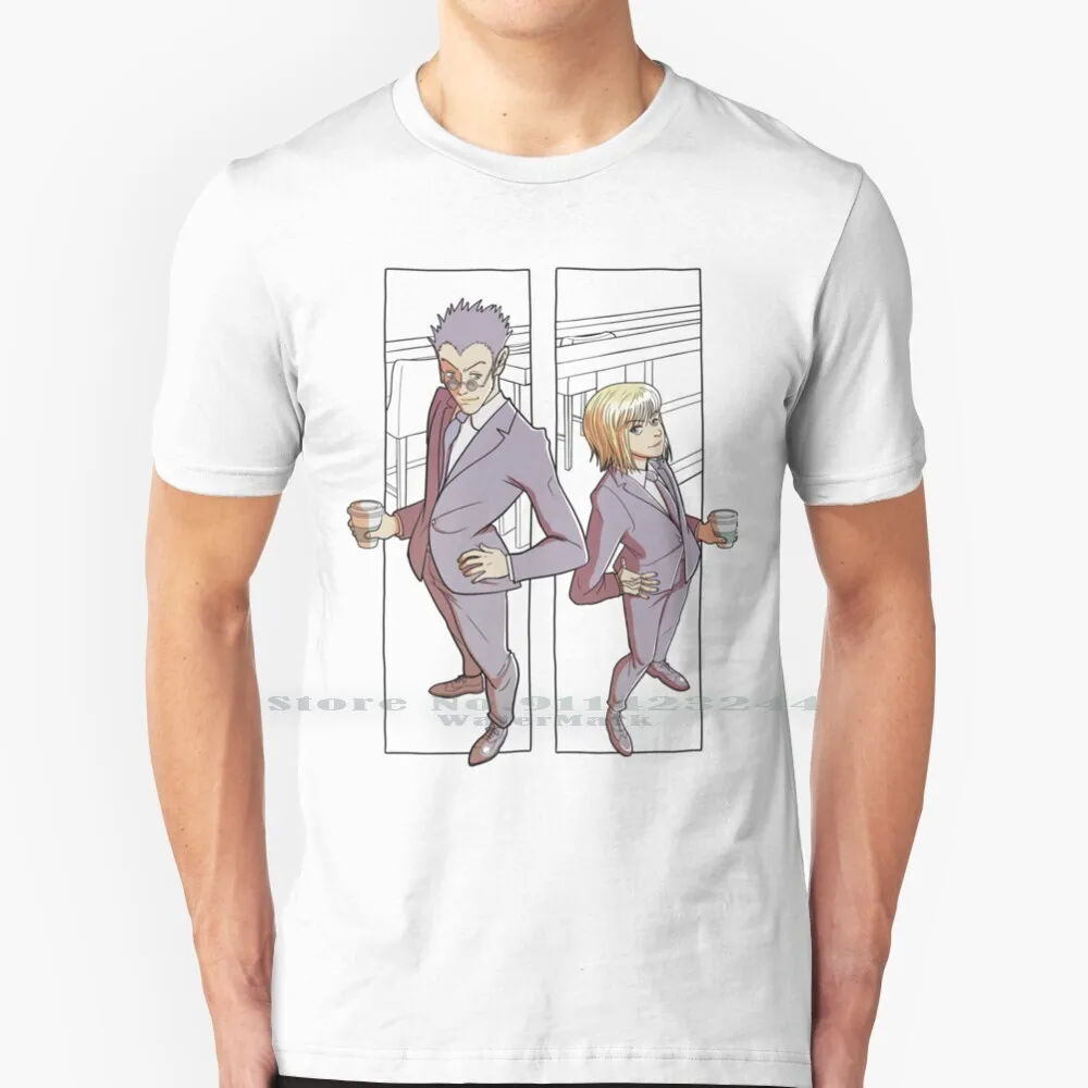 Casual Meeting T Shirt Cotton 6XL Hunter X Hunter Hxh Leorio Kurapika Leopika Shonen Manga