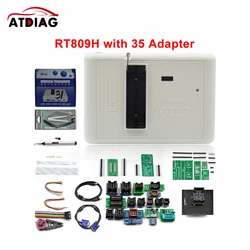 100% Original RT809H Universal Programmer EMMC-Nand FLASH Programmer with 35 Adapters Full Adapters