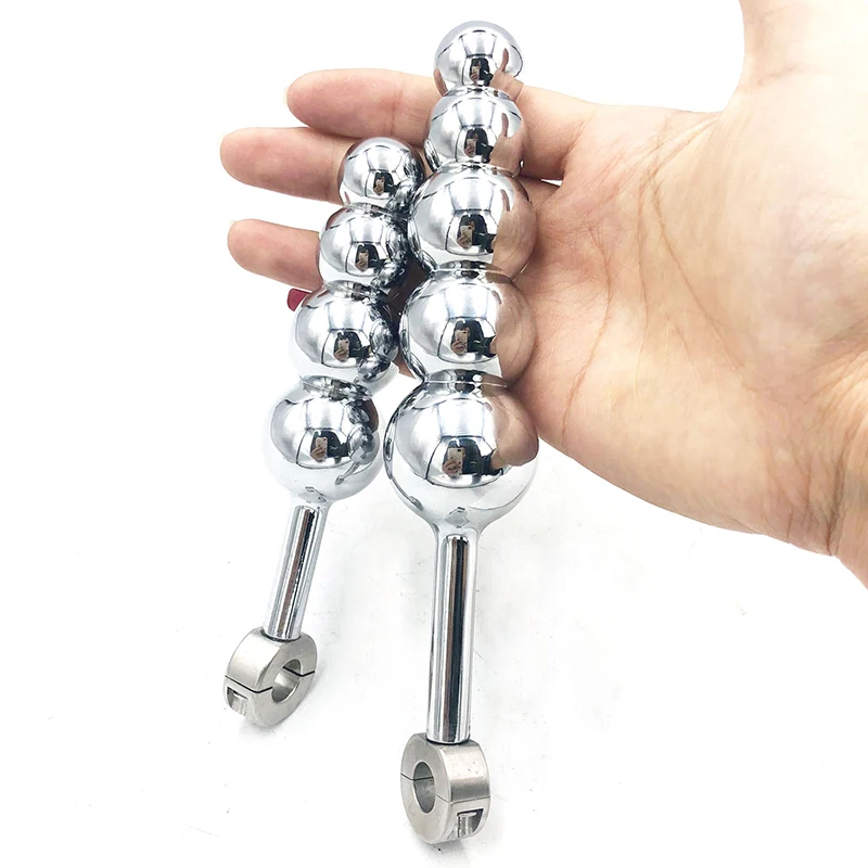 Removable Chastity Belt Accessories Anal Beads Anal Plug Silicone Dildo 4/5 Ball Sex Toys for Men Couple Women Male Masturbator