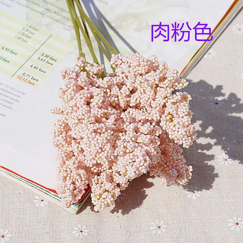 1/3 stücke PE Lavendel Künstliche Pflanzen Vasen Hause Raum Dekoration Hochzeit Dekorative Gefälschte Blumen Braut Zubehör Ausverkauf Diy – Detail 9