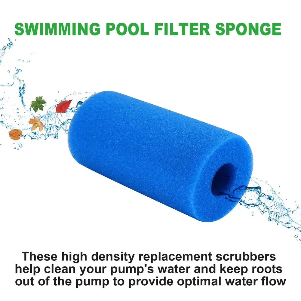 3pcs Swimming Pool Accessories Foam Sponge Pool Filter Sponge Spa Fish Tank Foam Cartridge Cleaner ForIntex A Type Filter Pump