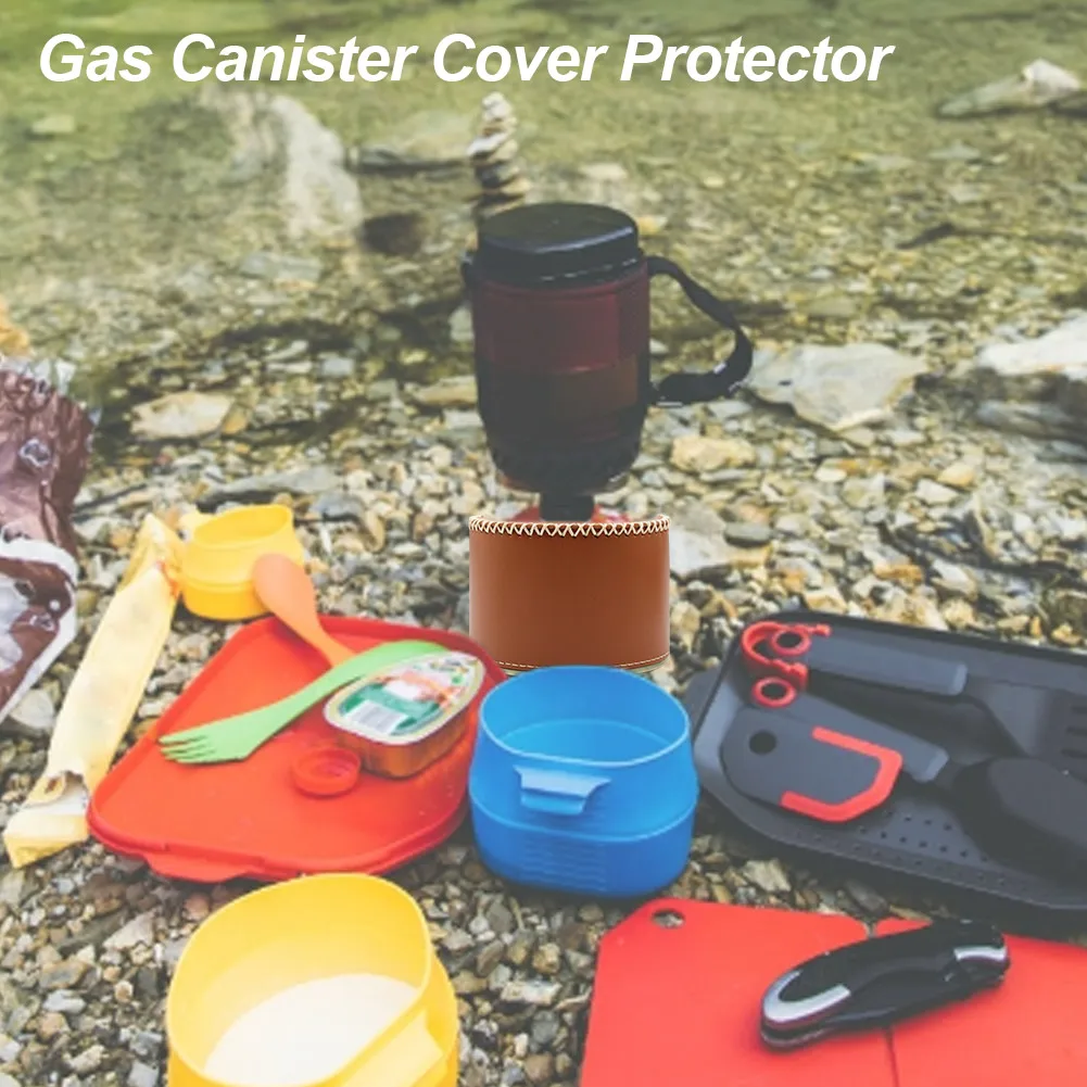 camping equipment 450/230G Gas Tank Protective Case Fuel Cylinder Storage Bag Durable Outdoor Camping Gas Storage Cover Cases