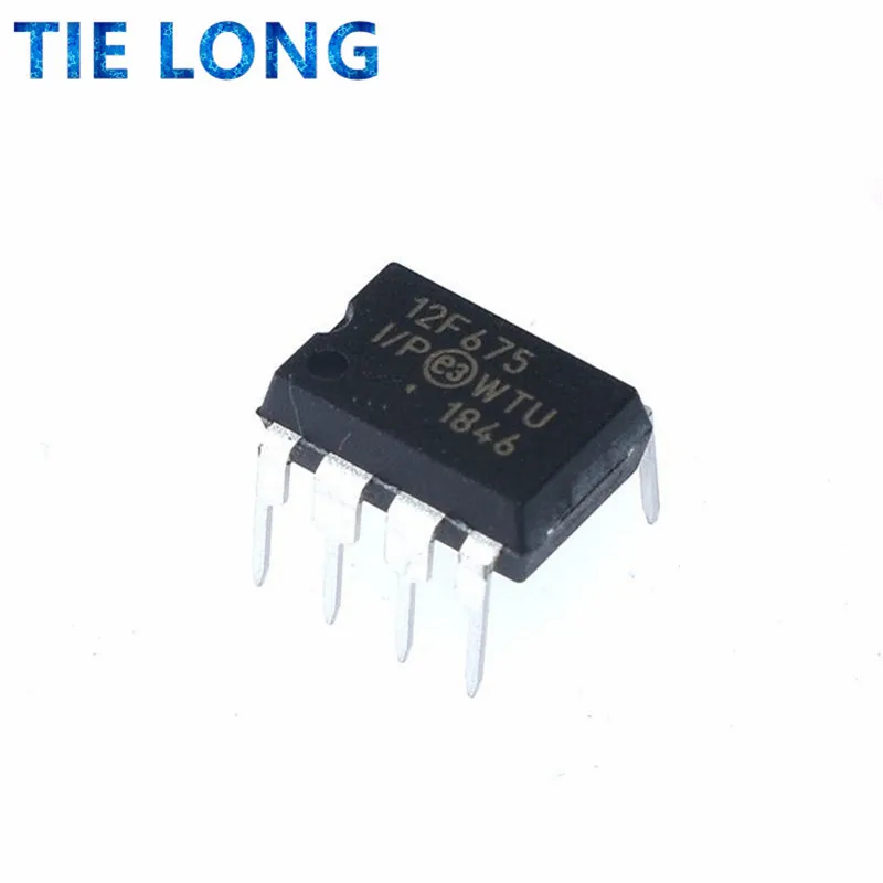 1PCS 12F629 12F675 DIP8 PIC12F629-I/P PIC12F675-I/P PIC12F629 PIC12F675 DIP-8 DIP new and original IC Chipset