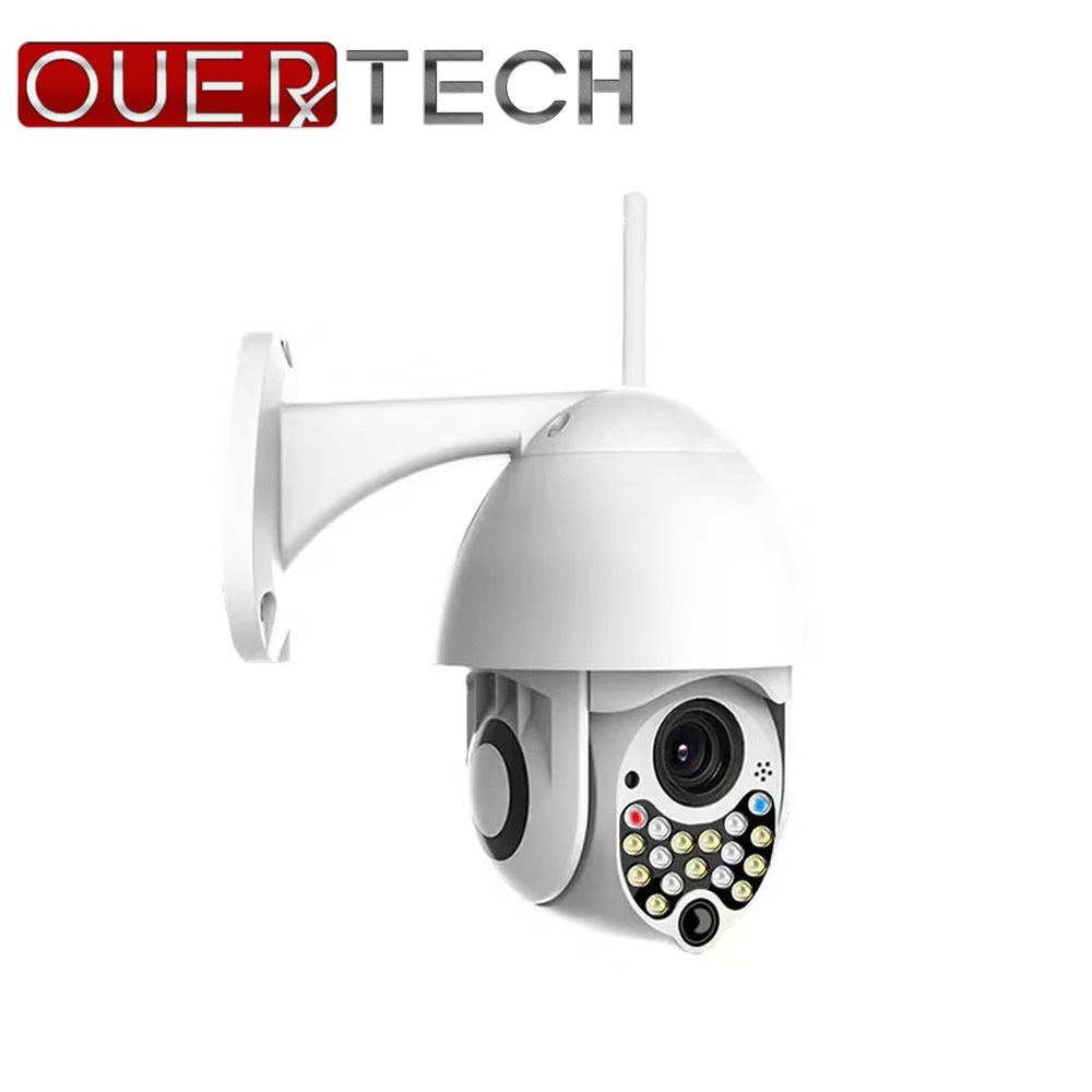 

OUERTECH 1080P HD PTZ IP Camera Wifi Outdoor Speed Dome CCTV Security Camera 2MP waterproof network IR Home Surveillance Camera