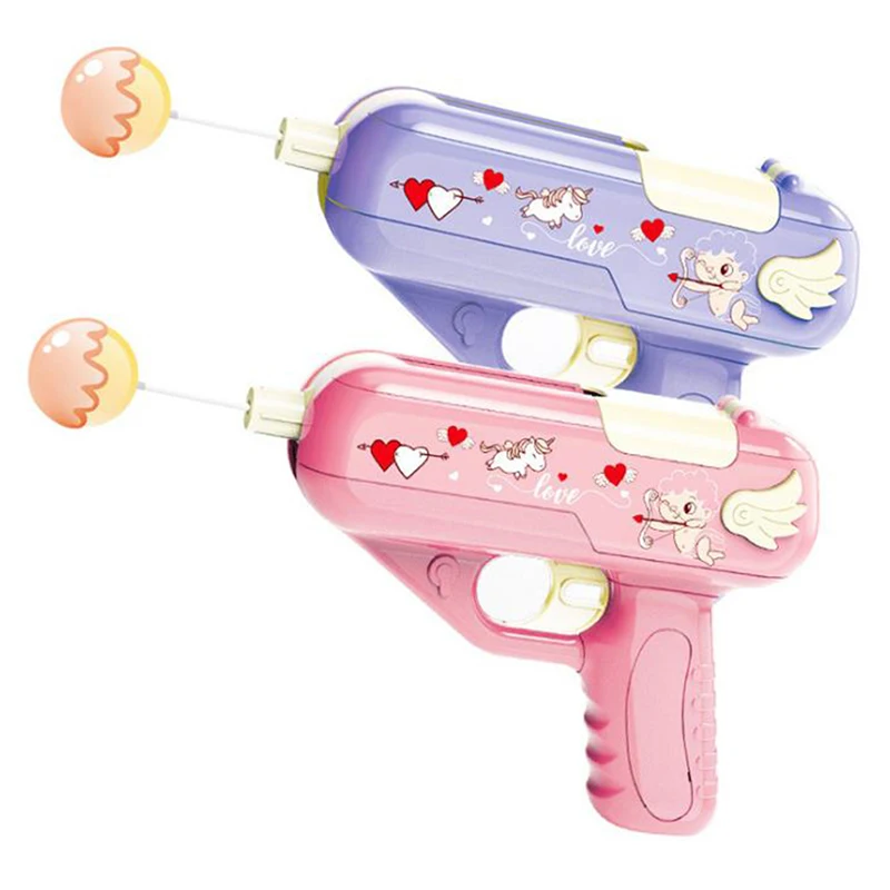 Sport Holiday 2021 Fun Outdoor Indoor Party Game Candy Gun Sugar Lollipop Gun Sweet Toy For Girlfriends Kid Toy Lollipop Storage