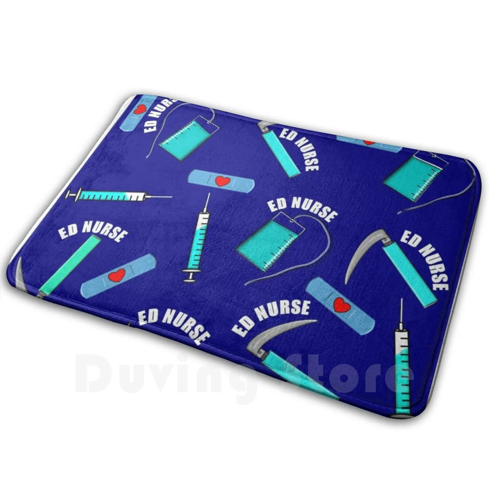 Emergency Department Nurse Carpet Mat Rug Cushion Soft Non-Slip Nurse Nursing Emergency Nurse Ed Nurse Er Nurse