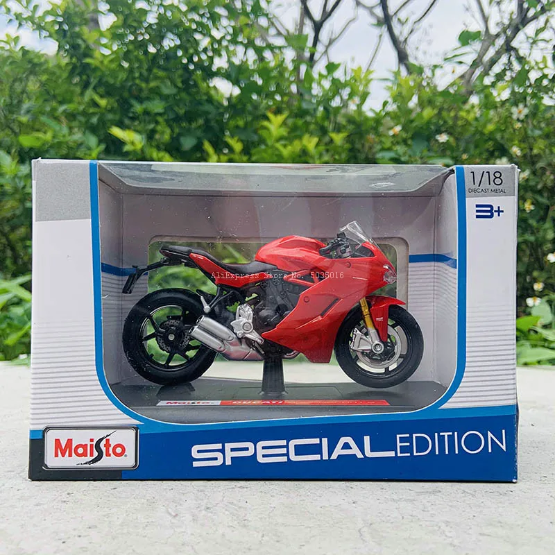 Maisto 1:18 Ducati Supersports motorcycle model toy simulation alloy locomotive decoration collection gift model car