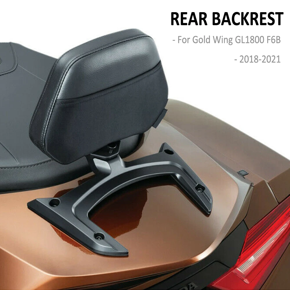 

NEW For Honda Gold Wing Goldwing 1800 GL1800 GL1800B F6B 2018-2021 Motorcycle Passenger Seat Rear Backrest Cushion Back Rest Pad