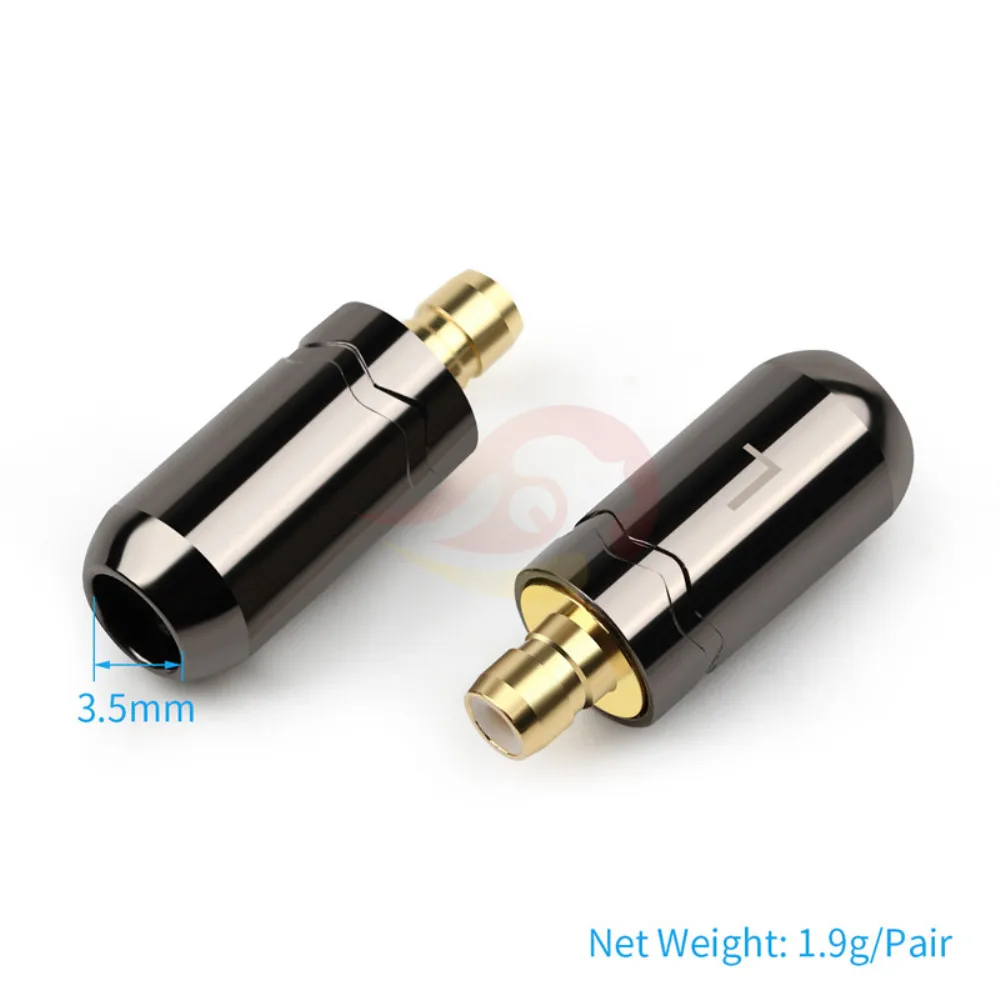 For Acoustune 1655 1695Ti Headphone Plug Minijack Audio Connector Earphone Pins Soldering Gold Plated Wire Metal Adapter