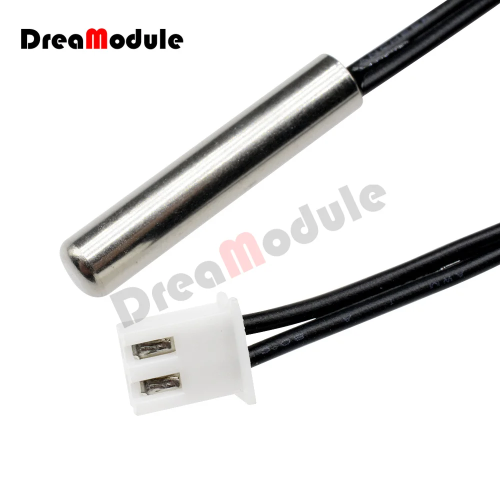 0.5/2/3M Waterproof NTC 10K 1% 3950 100M 200M Thermistor Accuracy Temperature Sensor Wire Cable Probe For Arduino W1209 W1401