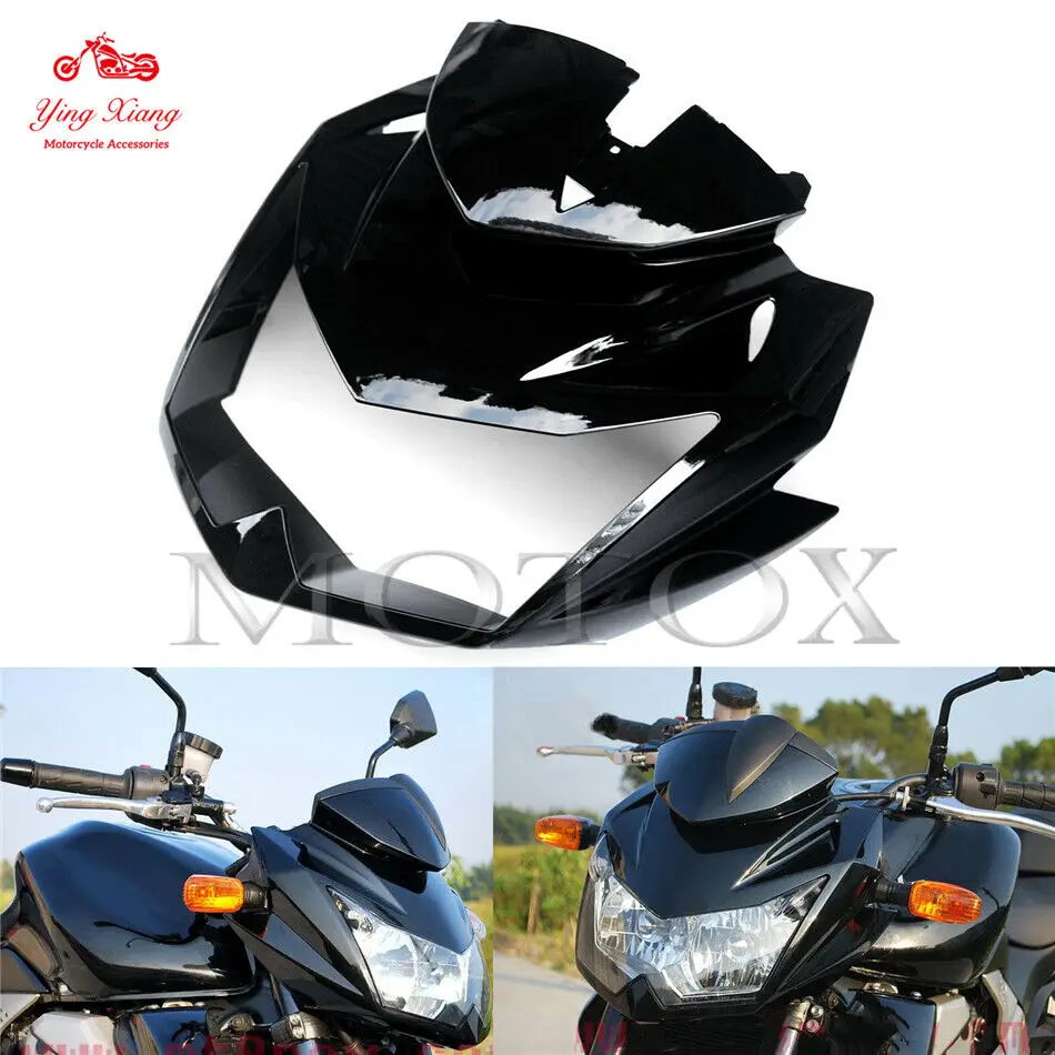 Fit For Kawasaki Z750 Z 750 2007- 2012 Injection Motorcycle Front Head Upper Nose Fairing 2008 2009 2010 2011