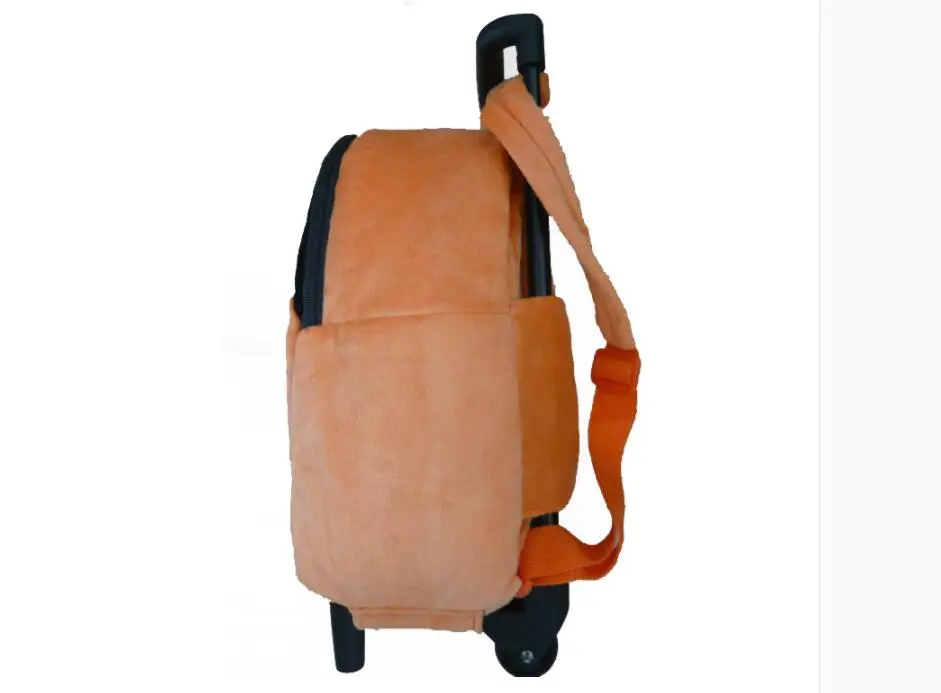 Cartoon Rolling Backpack para crianças, Travel Trolley Backpack, Baby School Bag with Wheels, Jardim de infância