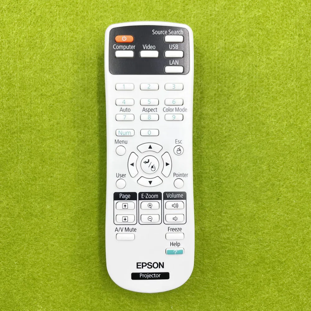 

Original Remote Control For Epson PowerLite 420 425W 430 435W 470 475W 480 485W 520 525W 530 535W 570 575W 580 585WProjector