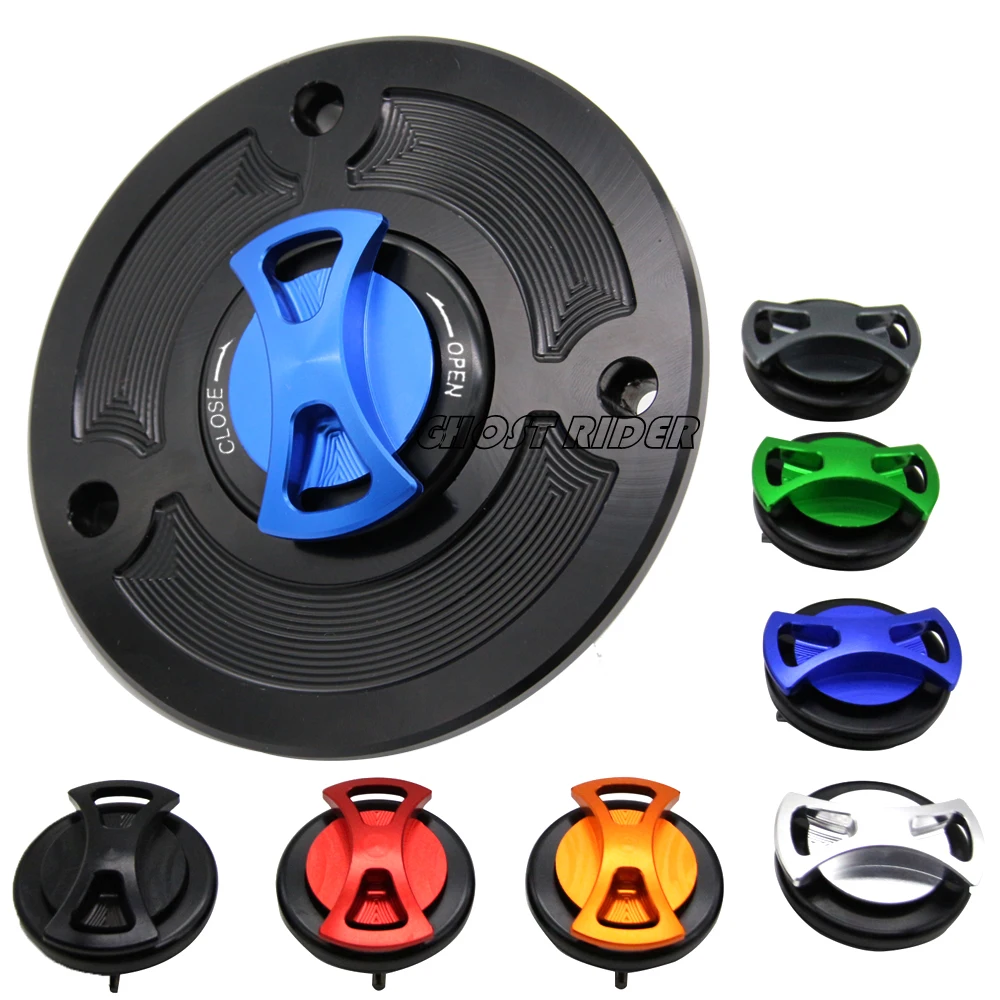 8 Colors Keyless Engraved Twist Off Motorcycle CNC Gas Cap Fuel Tank Cap For Honda CBR 600 F2 F3 F4 F4i 1991 - 2008