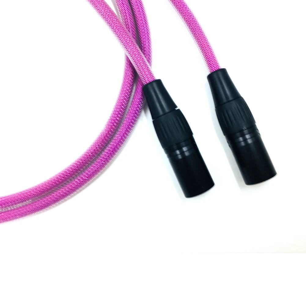 Colleimage Pair HI-End  RCA Male to XLR Female Cable 2 XLR Female to 2 RCA Plug HIFI Stereo Audio Cable