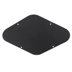 Guitar Cavity Cover Backplate For Electric Guitar Black ABS