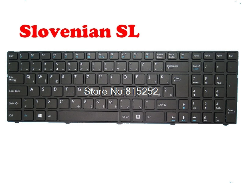 

Laptop Keyboard For MEDION ERAZER P6689 MD60968 MD60969 MD61001 MD61002 MD61019 MD61020 MD61021 Slovenian SL/United Kingdom UK