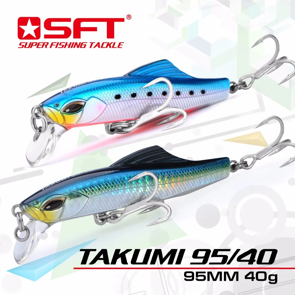 

95MM 40G Sinking Minnow Fishing Lure Laser Hard Artificial Bait 3D Eyes Fishing Wobblers Wobble Minnow Fishing Lure