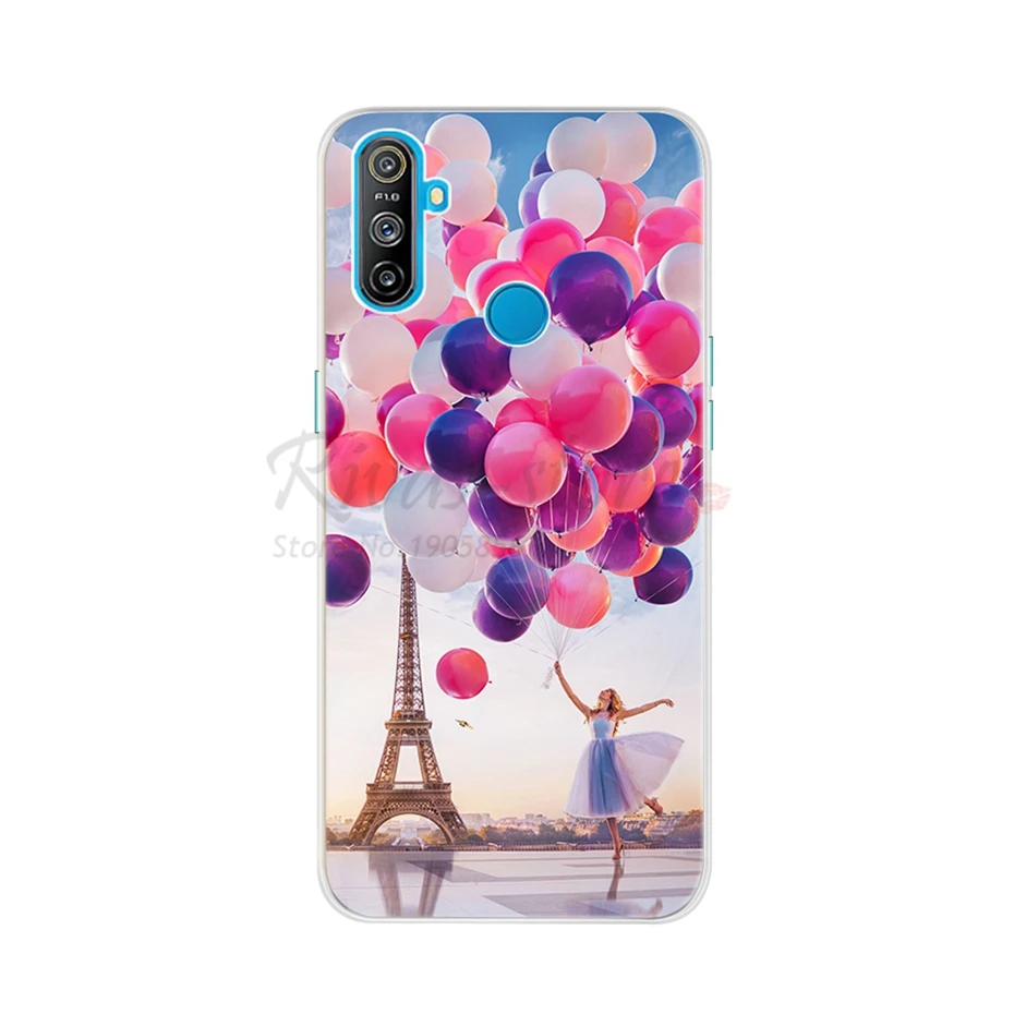 Realme C3 Case Soft Silicone TPU Phone Case For OPPO Realme C3 C 3 RealmeC3 Case Back Cover Protective Coque Capa Funda 6.5 inch