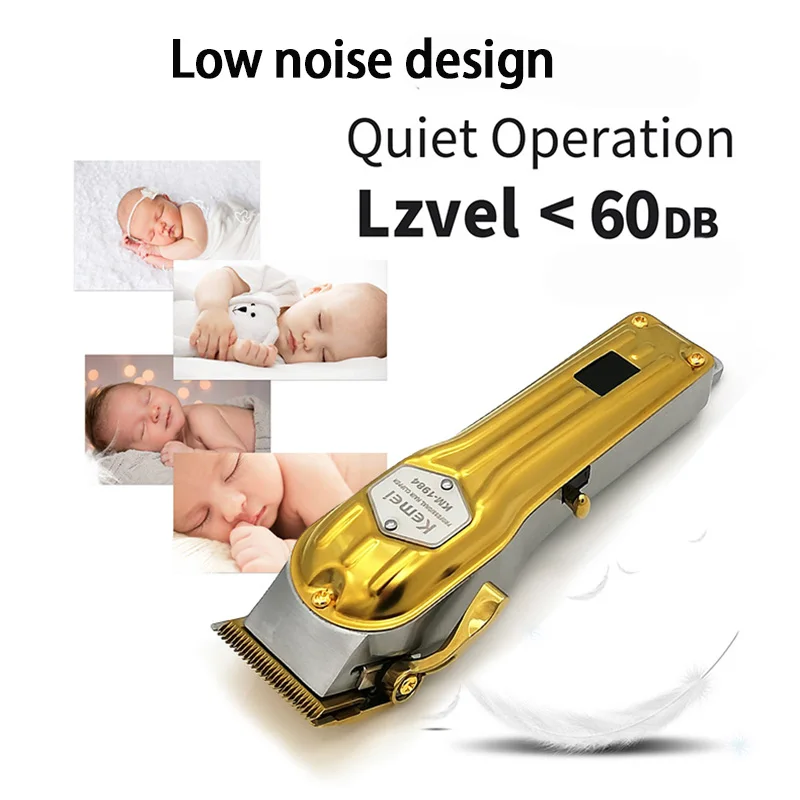 Kemei Professional All Metal Hair Clipper Men Electric Hair Trimmer Fade Hair Cutter Haircut Machine Barber shop KM-1976 KM-1977 - Image 4