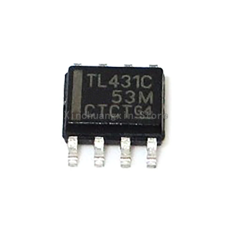 10PCS/LOT Original TL431C TL431CDR SOIC-8 ADJ 2.2% Adjustable precision shunt regulator voltage reference chip