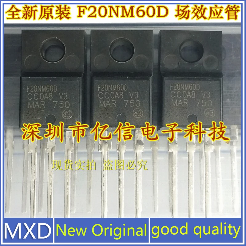 

5Pcs/Lot New Original F20NM60D STF20NM60D FET 20A600V Import Good Quality