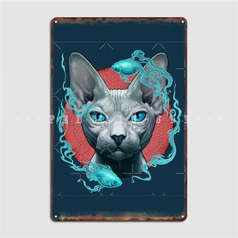 

Love My Cat Metal Sign Mural Customize Club Poster Tin Sign Posters