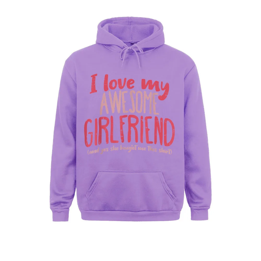 Winter I Love My Girlfriend Anniversary Gift For Boyfriend Men Sweatshirts Prevailing Winter Autumn Long Sleeve Hoodies Clothes