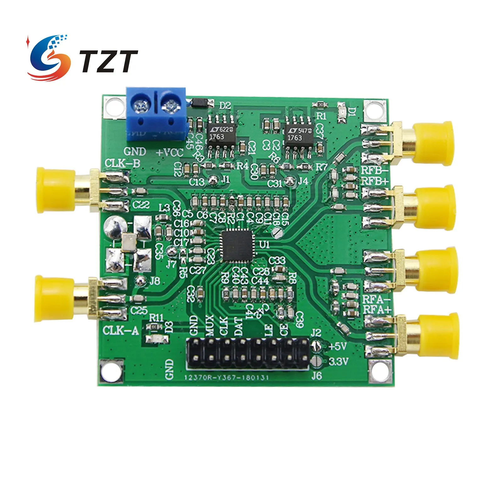 TZT ADF4355 54MHz-6800MHz Core Board Host Computer Phase Loop RF Source Board