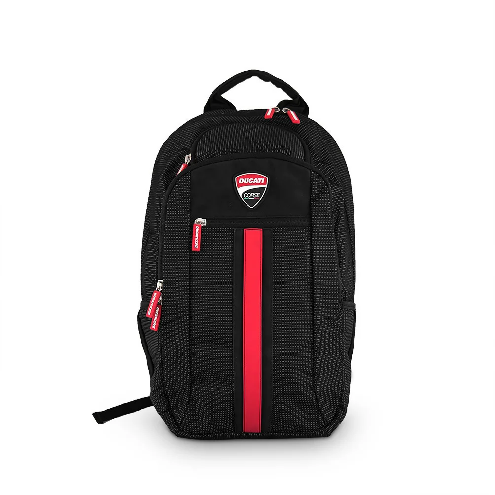 Backpack Ducati Corse large with orthopedic back, black male