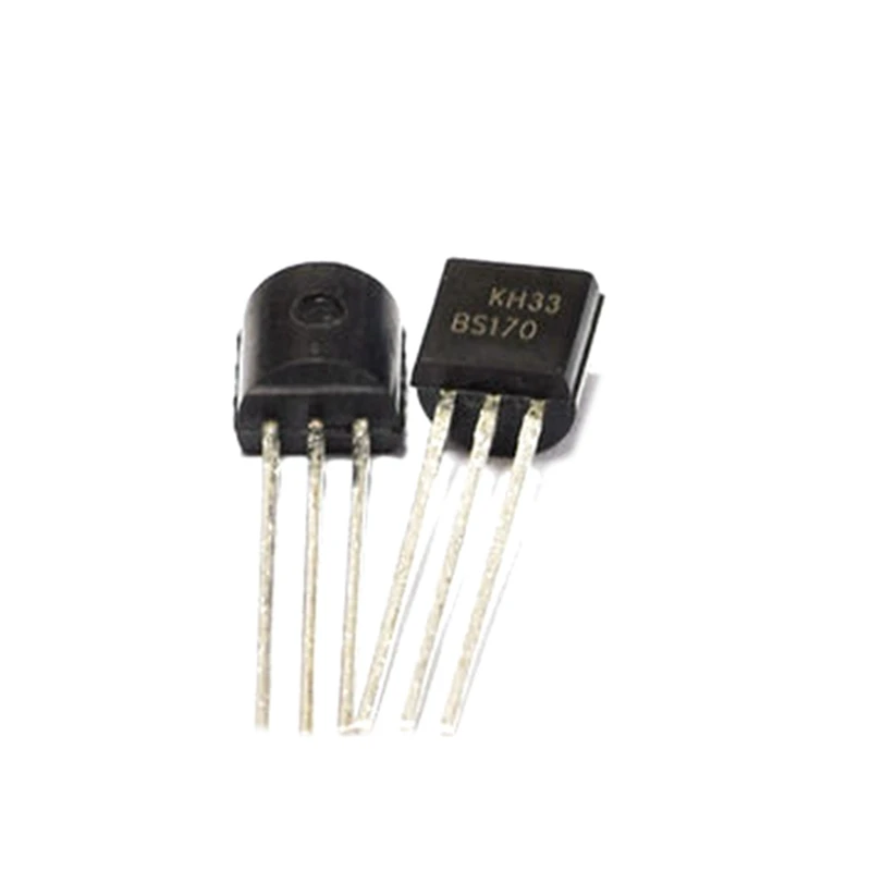 20pcs BS170 170 MOSFET N-Channel 60V 50mA TO-92 0.5A / 600V FET TO92 New triode transistor