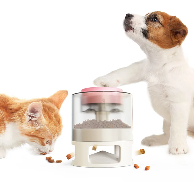 

Dog Cat Toys Feeding Slowly Leaking Food Cartridge Dogs Pressing Fun Feeding Device Leaking Food Pet Products