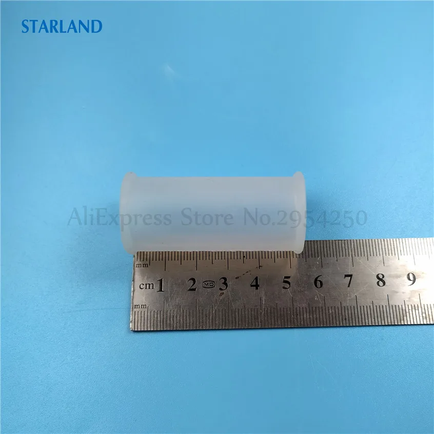 Varilla de válvula media para máquina de helados, tubo de sellado protector, pieza de repuesto para máquina de helados suave, ajuste de 25x54mm, 1 pieza
