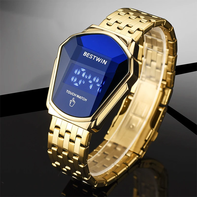 2022 New Men Digital Wristwatches Brand Smart Fashion Luxury Watch Waterproof Sports Luxo Relogio Masculino Digital Dropshipping