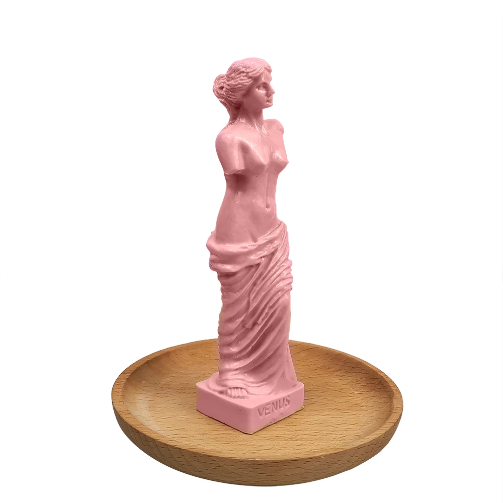 

PRZY Mould Silicone Human Statue Molds Broken Arm Venus Woman Soap Molds Handmade Goddess Soap Clay Resin Candle Mould TS0219