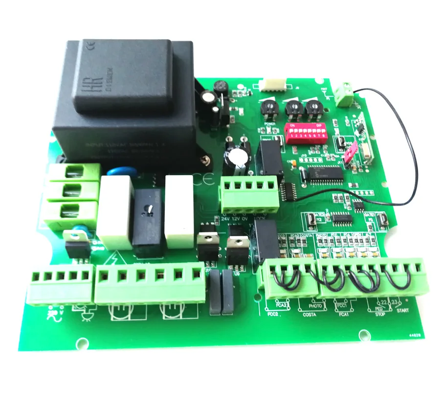 No box Swing gate opener control board card plate for update Universal model AC 220V circuit BOARD Replacement Control Board