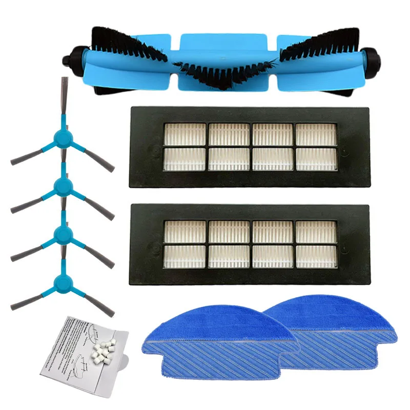 แปรงลูกกลิ้ง HEPA แปรงด้านข้างแปรงด้านข้างถังน้ำสำหรับ Cecotec Conga 3090 Series เครื่องดูดฝุ่น Mop PAD ผ้าเครื่องประดับ