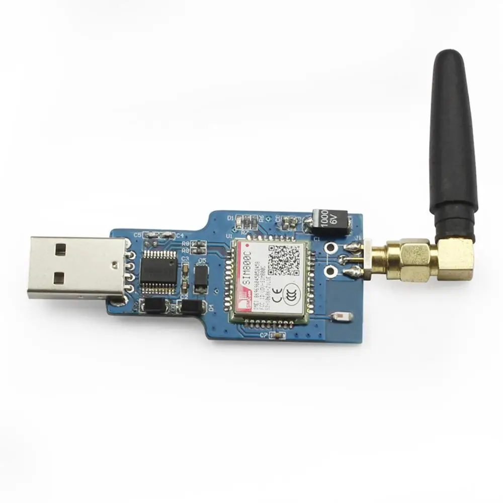 

USB to GSM Serial GPRS SIM800C Module Bluetooth Computer Control Call