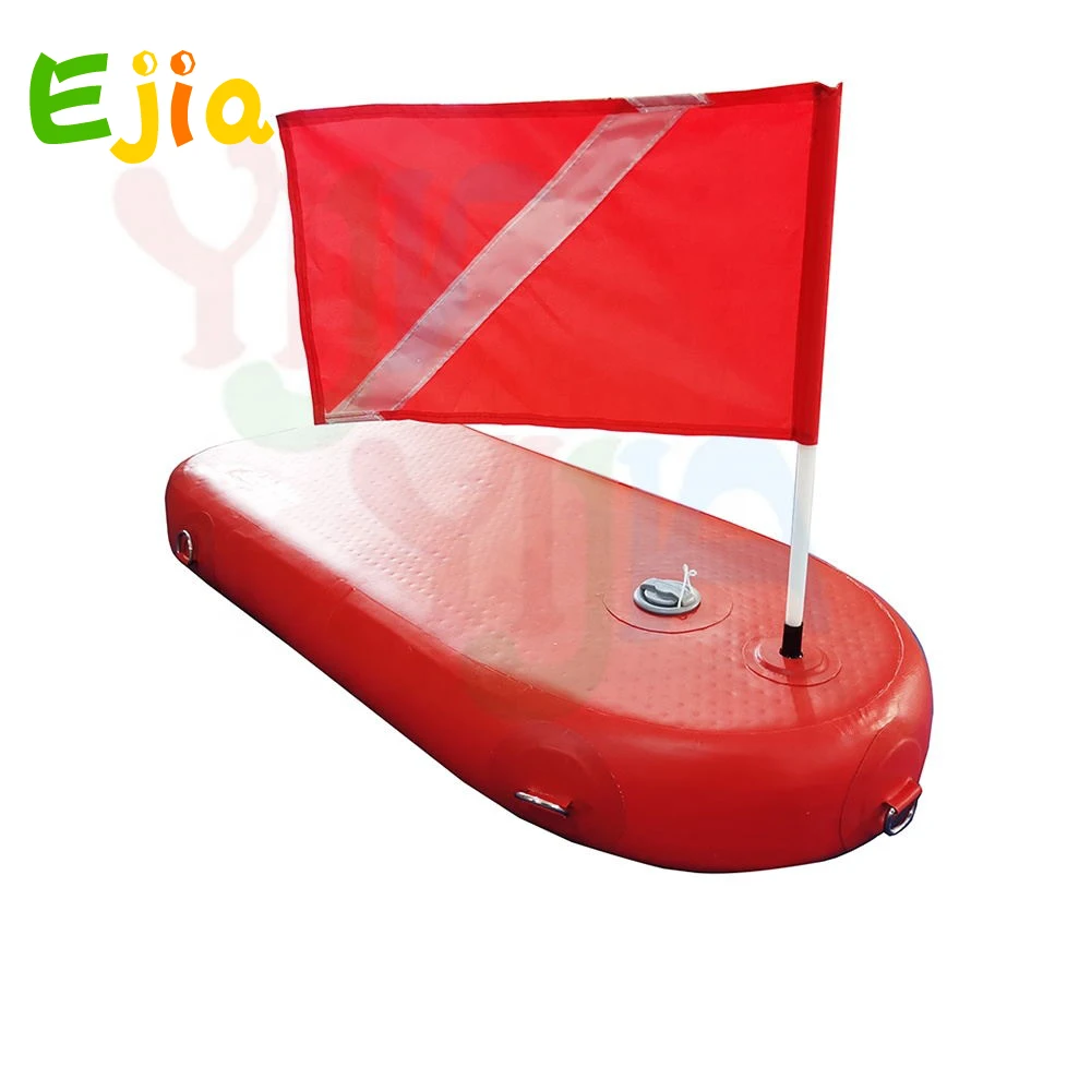 

Spearfishing World Lifeguard Float Buoy Rescue With Legal Dive Flag For Water Sports And Scub