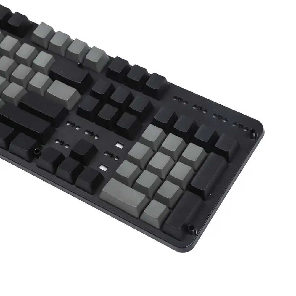 YMDK Dolch Thick PBT ANSI ISO Keyset OEM Profile Keycaps For MX Mechanical Keyboard