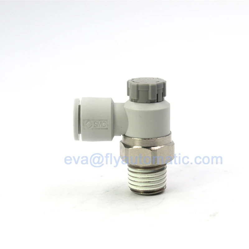 AS2201F-01-10S Speed Control Valve With One-Touch Fitting Elbow Type Lot Of 5 SMC Type