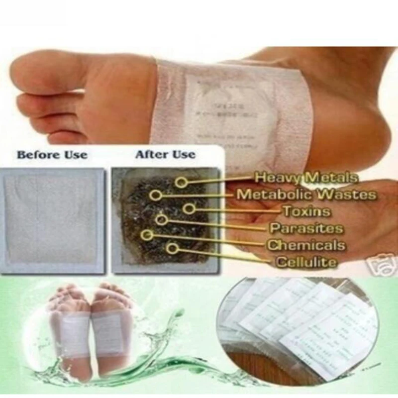 2Pc Detox Foot Patch Improve Sleep Slimming Patch Foot Care Feet Stickers Fat Burning Effective Anti Cellulite Weight Loss