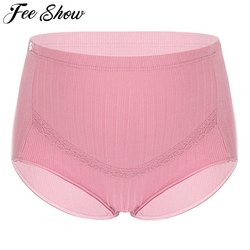 High Waist Cotton Maternity Panties High Waist Adjustable Belly Underwear Clothes for Pregnant Women Pregnancy Briefs