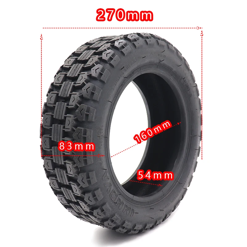 11 inch City Road Tubeless Inflatable Tyre for Electric Scooter Speedual Plus Zero 11x Dualtron Thunder 90/65-6.5 Without Tube